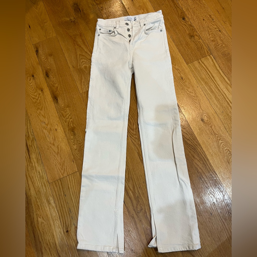 & Other Stories ivory pants size 24